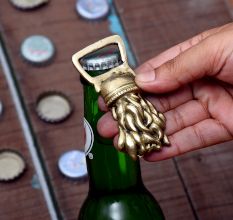 Brass Fire Torch Bottle Opener