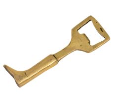 Coy Boy Boot Brass Bottle Openers