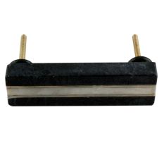 Forest Green And White Stone Gold Line Handles
