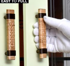 Natural Rattan Cabinet Handles (5 Inch)