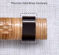 Natural Rattan Cabinet Handles (5 Inch)