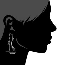 Contemporary 92.5 Sterling Silver Earrings For girls