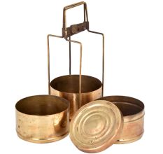 Vintage Brass made Lunch Box