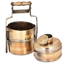 Vintage Brass made Lunch Box
