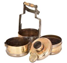Vintage Brass made Lunch Box