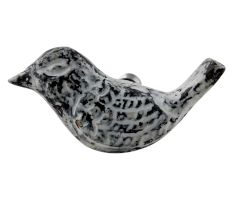 Antique White Small Bird Iron Cabinet Knob