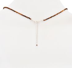 Yellow Tiger Eye Gemstone Necklace For Women