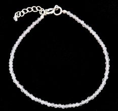Clear Quartz Beaded bracelet for women and girls