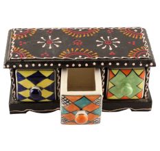 Spice Box-1410 Masala Rack Container Gift Item