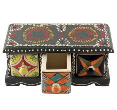 Spice Box-1419 Masala Rack Container Gift Item