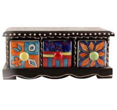Spice Box-1420 Masala Rack Container Gift Item