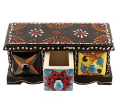 Spice Box-1423 Masala Rack Container Gift Item