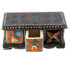 Spice Box-1426 Masala Rack Container Gift Item