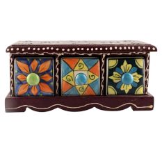 Spice Box-1431 Masala Rack Container Gift Item