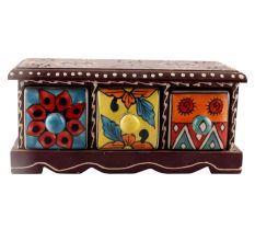 Spice Box-1442 Masala Rack Container Gift Item