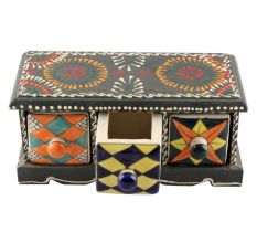 Spice Box-1444 Masala Rack Container Gift Item