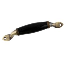 Black Small Ceramic Antique Door Handles