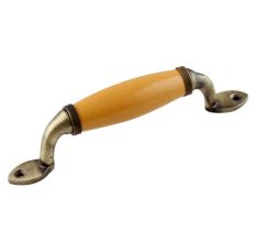 Mustard Small Ceramic Antique Door Handles