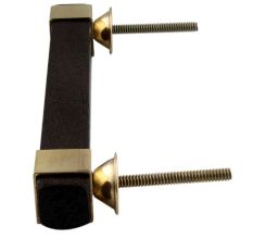 Antique Square Wooden Brass Handles