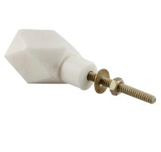 Hexagon Stone Cabinet Knobs Online