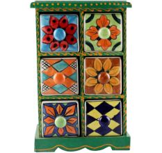 Spice Box-1455 Masala Rack Container Gift Item