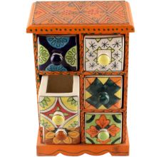 Spice Box-1461 Masala Rack Container Gift Item