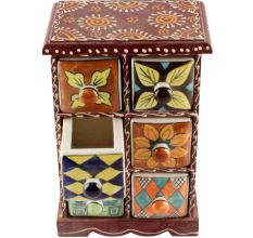 Spice Box-1462 Masala Rack Container Gift Item