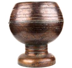 Brass Flower pot Cup Shape with Round Base