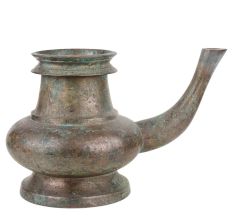 Brass Holy Water Pot Or Poja kamandal With Patina