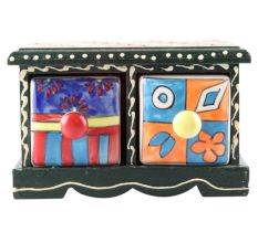 Spice Box-1477 Masala Rack Container Gift Item