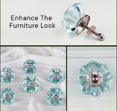 Turquoise Melon Knob