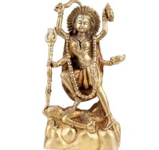 Brass Ma Kali Statue Indian Deity Handmade Statue
