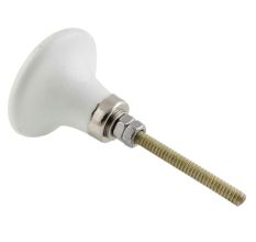 Mix Wheel Ceramic Dresser Knob in Silver Fitting