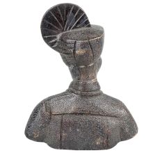 Handmade Brass Military Statues Sculpture Bust