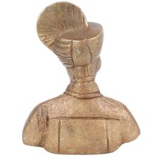 Brass Military Statues Sculpture Bust