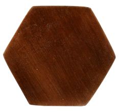 Metallic Brown Hexa Iron Cabinet Knob