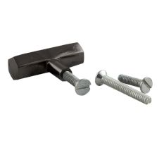 Platinum Grey Hexa Gilli Iron Cabinet Knob