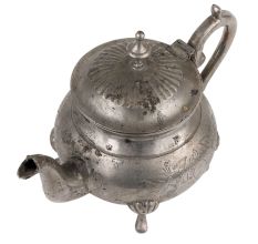 Brass  Kettle Tea Pot Silver Polish Victorian Style
