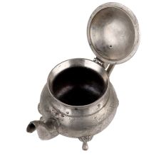 Brass  Kettle Tea Pot Silver Polish Victorian Style