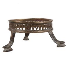 Brass Three legged Brass Pot  Planter Stand