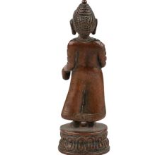 Brass Standing Buddha Statue Home Decoration