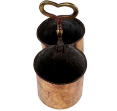 Brass Serving Cups With Handle (In Pair)