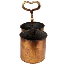 Brass Serving Cups With Handle (In Pair)