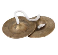 Hindu Worship Manjeere Or Clash Cymbals In Pair