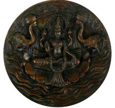 Brass Gajlakshmi Wall Hanging Wall Art