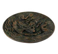 Brass Gajlakshmi Wall Hanging Wall Art