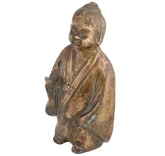 Brass Jizo Buddha  Statue For Complete Enlightenment