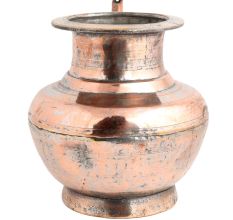 Copper Pot With Stout For Worship