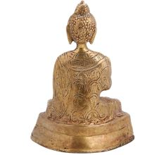 Brass Buddha Statue Sitting Meditation Statue
