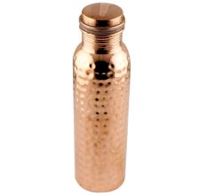 Hand Hammered Copper Water Bottle